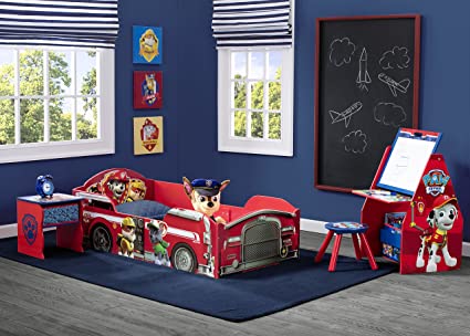 Wood Toddler Bed, Nick Jr. PAW Patrol